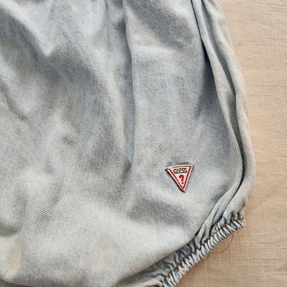 Vintage Guess Light Wash Denim Bubble 2t+ - Picture 7 of 9